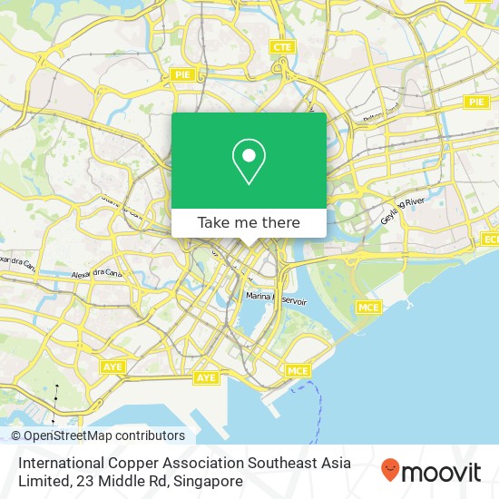 International Copper Association Southeast Asia Limited, 23 Middle Rd map