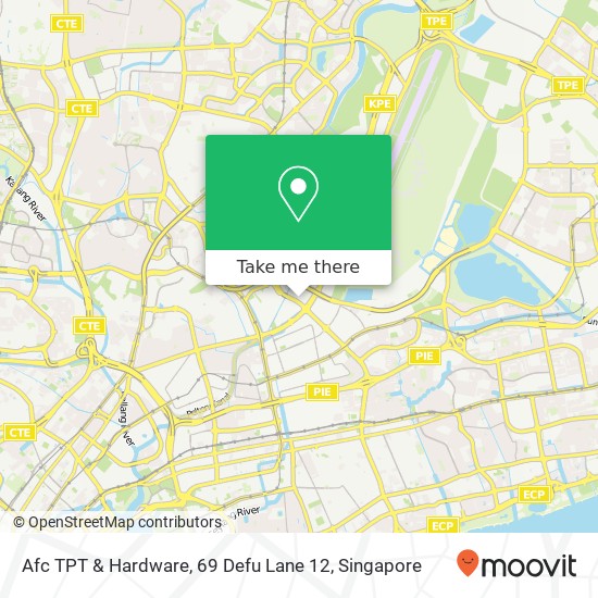 Afc TPT & Hardware, 69 Defu Lane 12 map