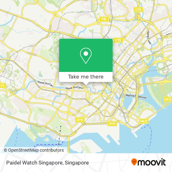 Paidel Watch Singapore地图