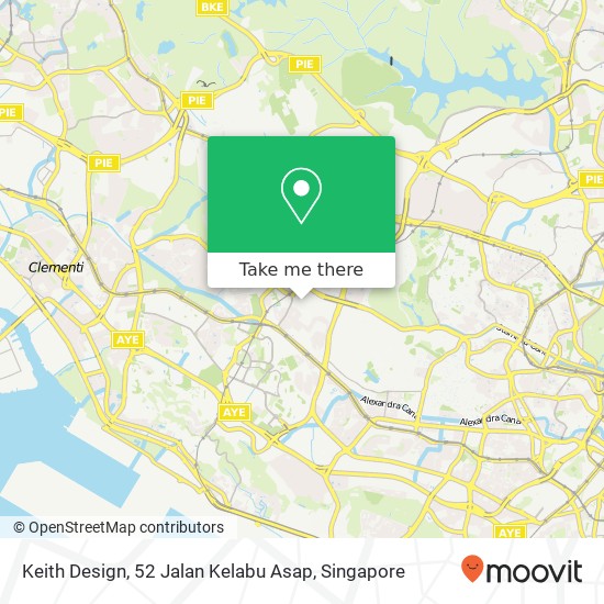 Keith Design, 52 Jalan Kelabu Asap map