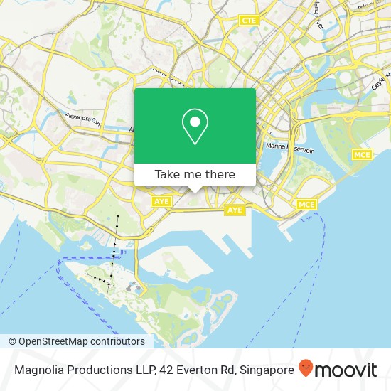 Magnolia Productions LLP, 42 Everton Rd地图