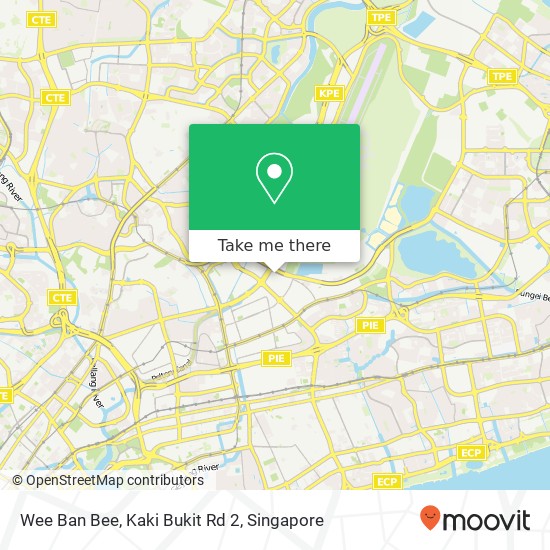 Wee Ban Bee, Kaki Bukit Rd 2地图