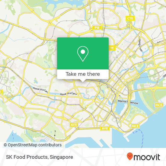 SK Food Products map