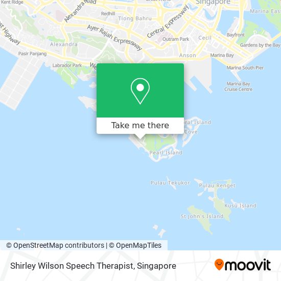 Shirley Wilson Speech Therapist map