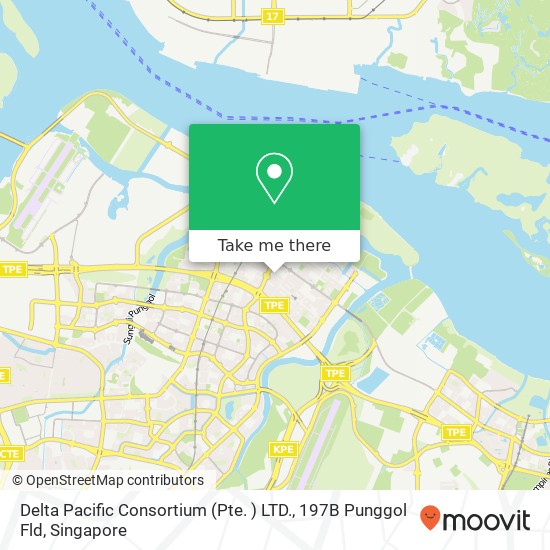 Delta Pacific Consortium (Pte. ) LTD., 197B Punggol Fld map