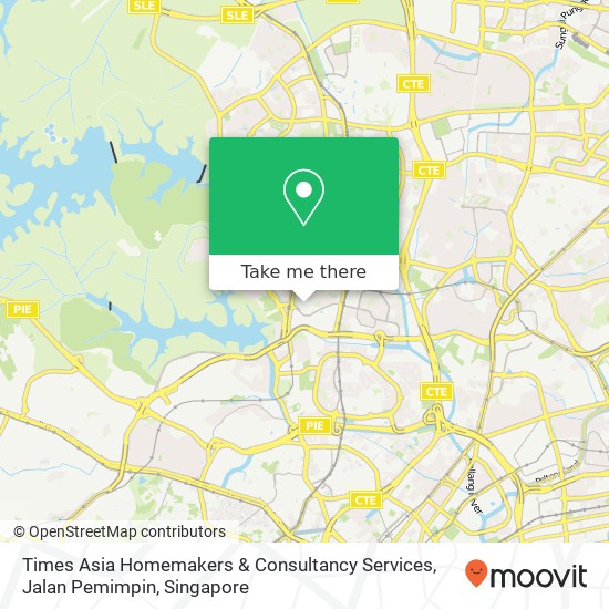 Times Asia Homemakers & Consultancy Services, Jalan Pemimpin map