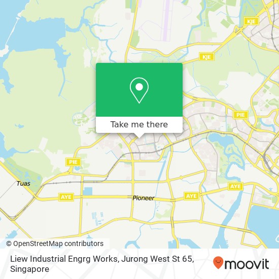 Liew Industrial Engrg Works, Jurong West St 65 map