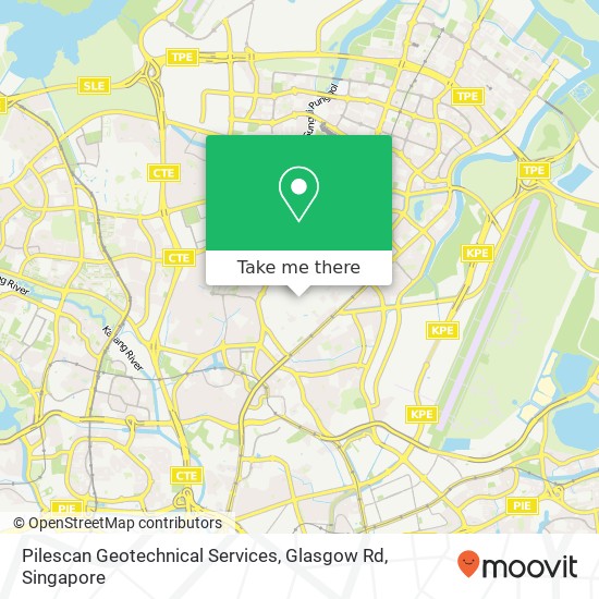 Pilescan Geotechnical Services, Glasgow Rd map