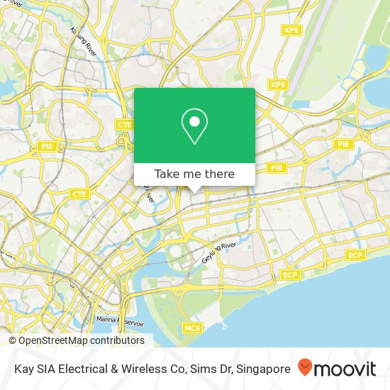 Kay SIA Electrical & Wireless Co, Sims Dr地图