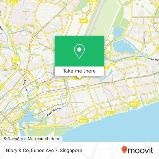 Glory & Co, Eunos Ave 7 map