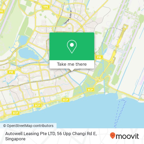Autowell Leasing Pte LTD, 56 Upp Changi Rd E map