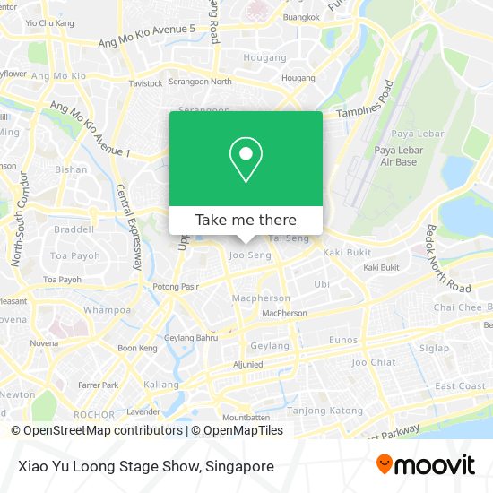 Xiao Yu Loong Stage Show map