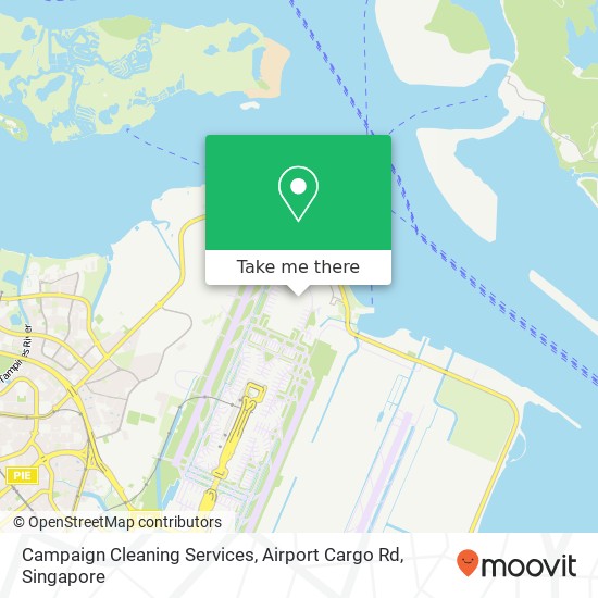 Campaign Cleaning Services, Airport Cargo Rd map