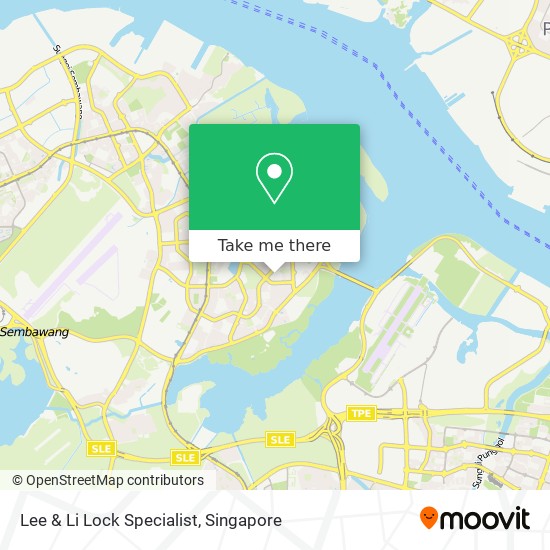 Lee & Li Lock Specialist map