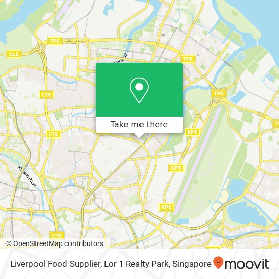 Liverpool Food Supplier, Lor 1 Realty Park地图