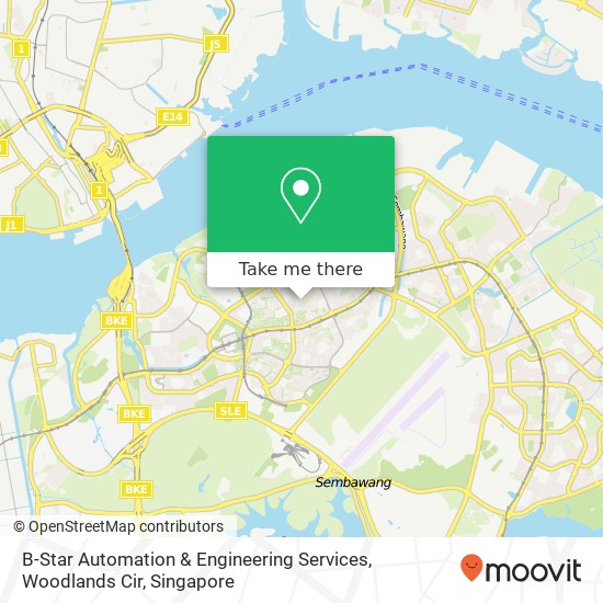 B-Star Automation & Engineering Services, Woodlands Cir map