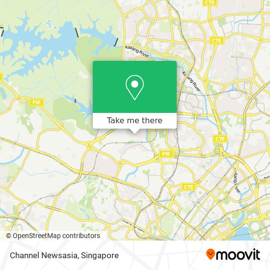 Channel Newsasia map