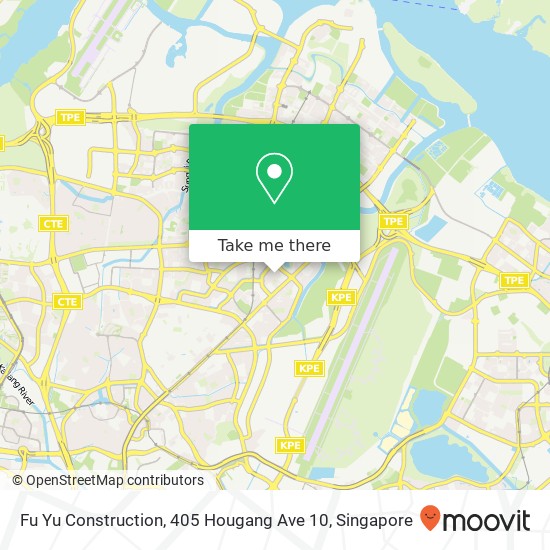 Fu Yu Construction, 405 Hougang Ave 10地图