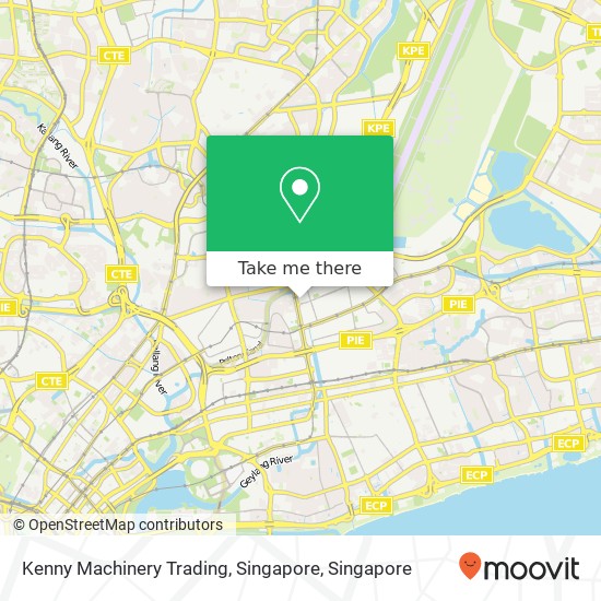 Kenny Machinery Trading, Singapore map