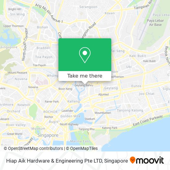 Hiap Aik Hardware & Engineering Pte LTD map