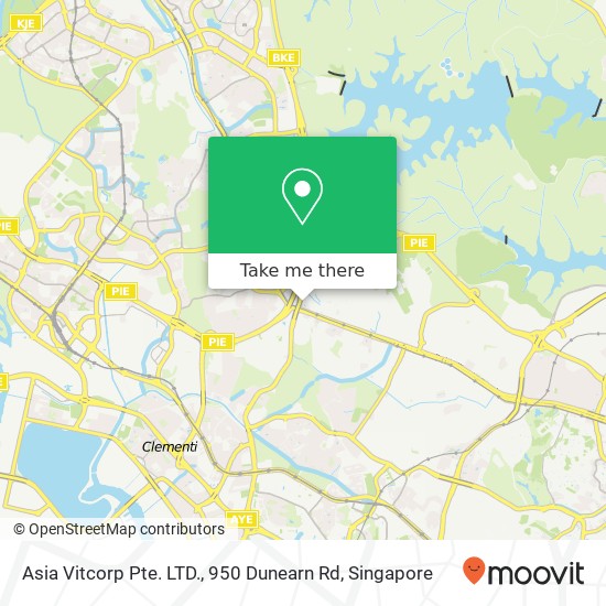 Asia Vitcorp Pte. LTD., 950 Dunearn Rd map