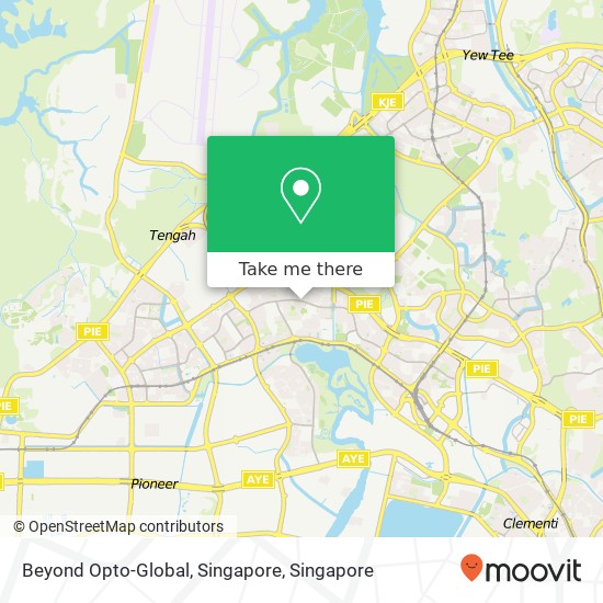 Beyond Opto-Global, Singapore map