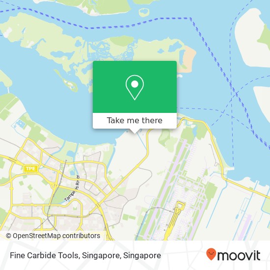 Fine Carbide Tools, Singapore map