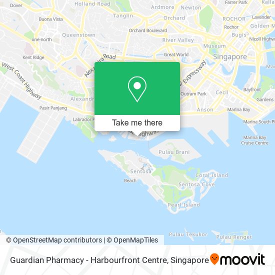 Guardian Pharmacy - Harbourfront Centre map