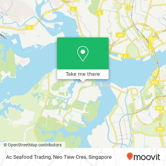 Ac Seafood Trading, Neo Tiew Cres map