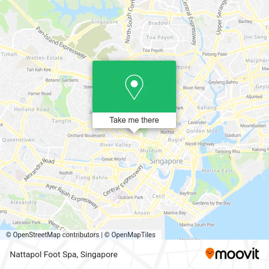 Nattapol Foot Spa map