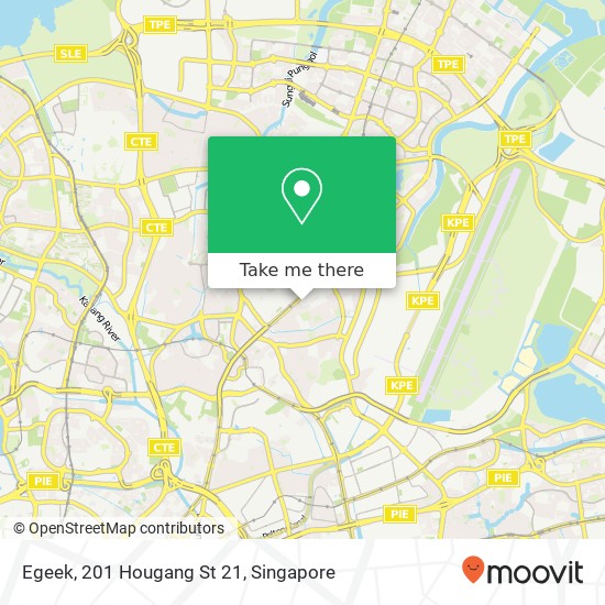 Egeek, 201 Hougang St 21 map