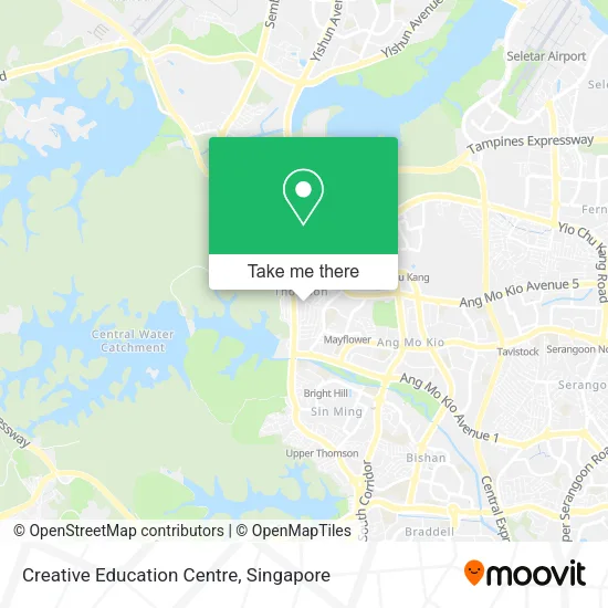 Creative Education Centre map