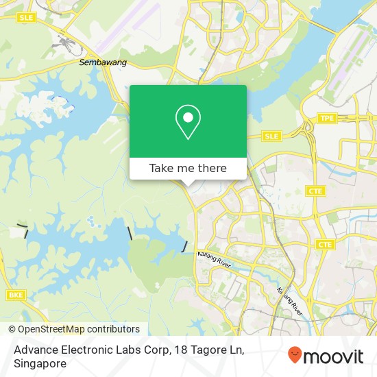 Advance Electronic Labs Corp, 18 Tagore Ln map
