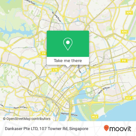 Dankaser Pte LTD, 107 Towner Rd地图