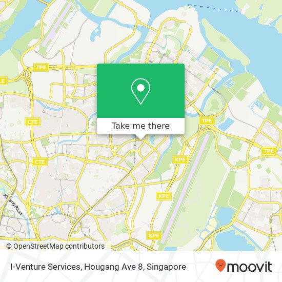 I-Venture Services, Hougang Ave 8 map