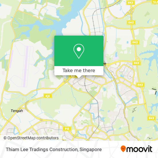 Thiam Lee Tradings Construction map