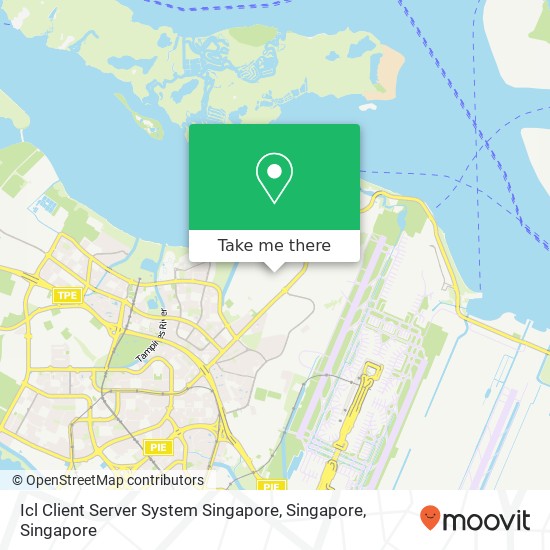 Icl Client Server System Singapore, Singapore map