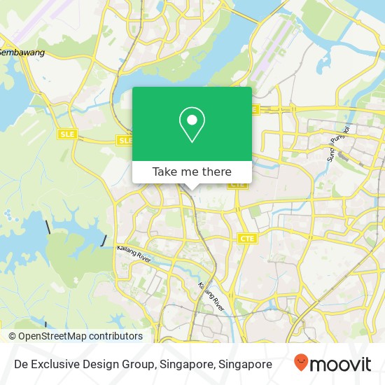 De Exclusive Design Group, Singapore地图