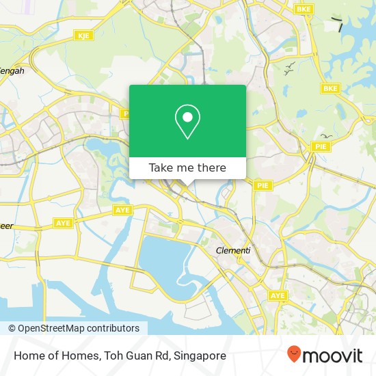 Home of Homes, Toh Guan Rd map