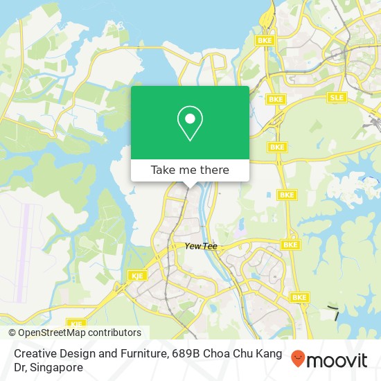 Creative Design and Furniture, 689B Choa Chu Kang Dr地图