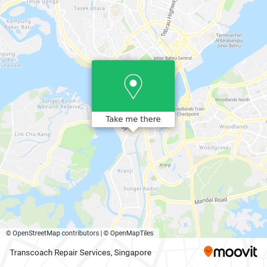 Transcoach Repair Services map