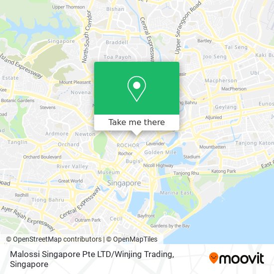 Malossi Singapore Pte LTD / Winjing Trading map
