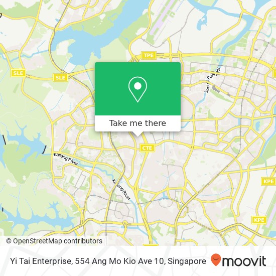 Yi Tai Enterprise, 554 Ang Mo Kio Ave 10 map