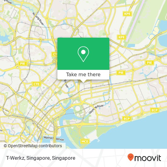 T-Werkz, Singapore地图