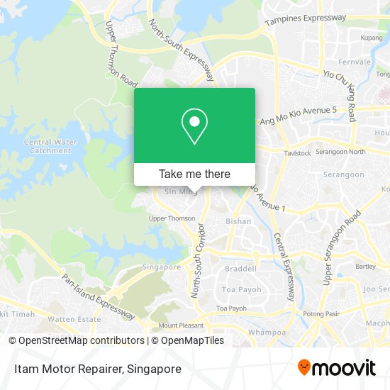 Itam Motor Repairer map