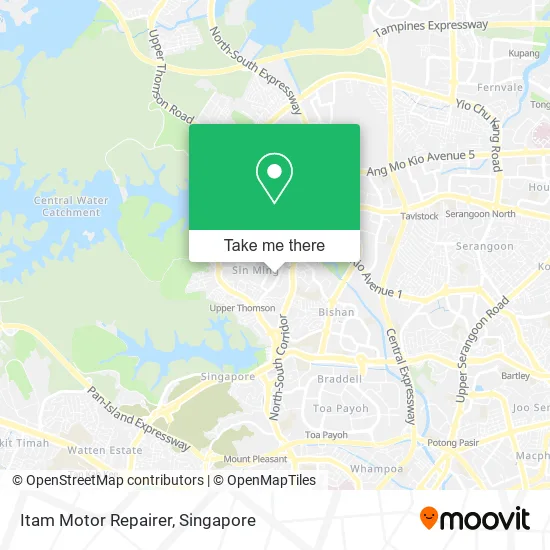 Itam Motor Repairer map