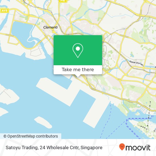 Satoyu Trading, 24 Wholesale Cntr map