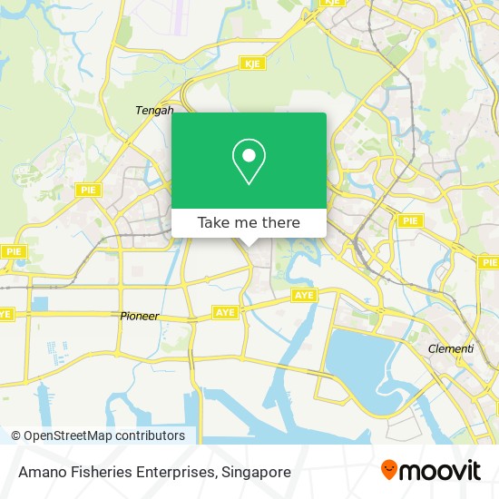 Amano Fisheries Enterprises map