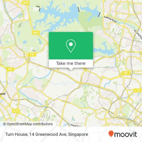 Turn House, 14 Greenwood Ave map