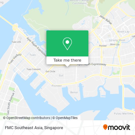 FMC Southeast Asia map